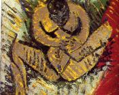 坐着的裸女 - 巴勃罗·毕加索